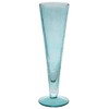 Karma Catalina Footed Champagne Flute Teal Set Of Four