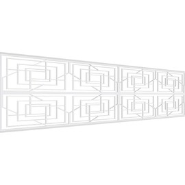 Ekena Millwork WPKP12X01X47NWD Wainscot Paneling, White