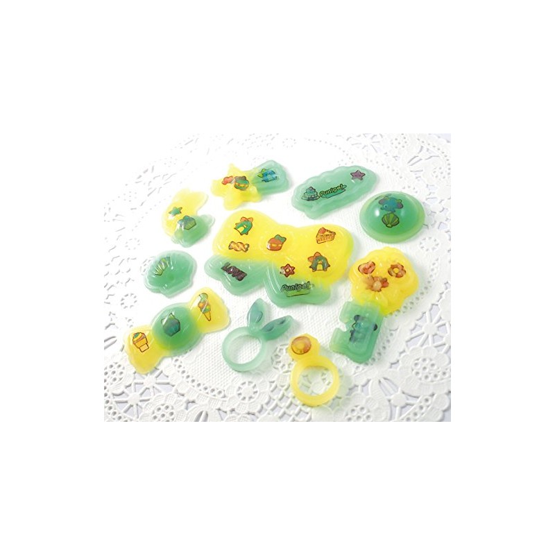 ぷにジェル 別売り光るジェル ミルキーグリーン/ミルキーイエロー PGR-11