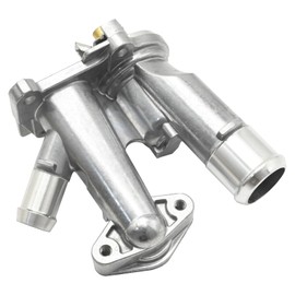 Saihisday BM5Z8592C Engine Coolant Thermostat Housing Assembly, Replacement for Ford Escape 2013-2016 Replacement for Ford Fusion 2014, Replaces BM5Z-8592-C