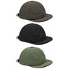 Clakllie Flat Brim Baseball Cap Soft Short Bill Cap Nylon