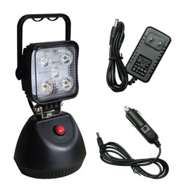 PA LED Dual High Power 1800lm Portable Rechargeable LED Work Light for Car Inspection PA LED Outdoor Lighting SUV Off-Road Trucks Boats 4x4 Tractor Garage, Camping Light