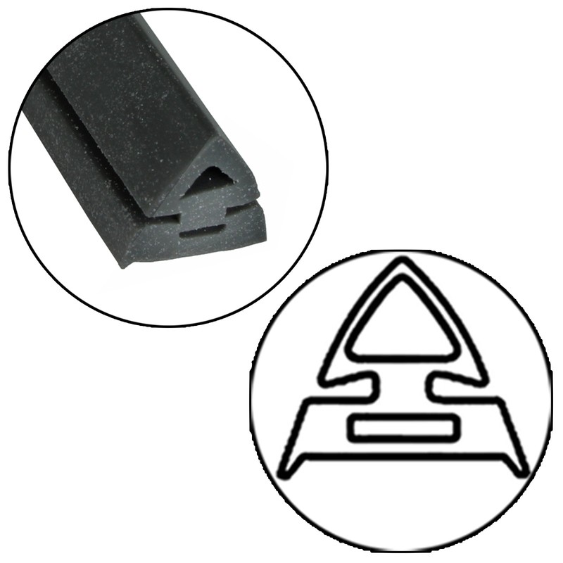 SPARES2GO 3 m Cut to Size Door Seal for Hotpoint