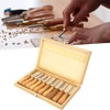 Carving Tools Set, 10Pcs with Wooden Handles in a Wooden