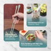 RECOHOME Premium Korean Silicone Cooking Chopsticks with Spoon Tip –