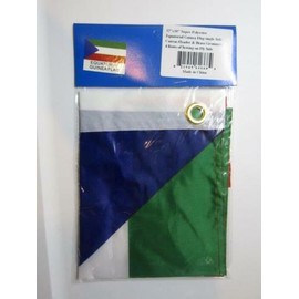 SouthBeach 12x18 12"x18" Equatorial Guinea 100% Polyester Motorcycle Boat Flag Grommets