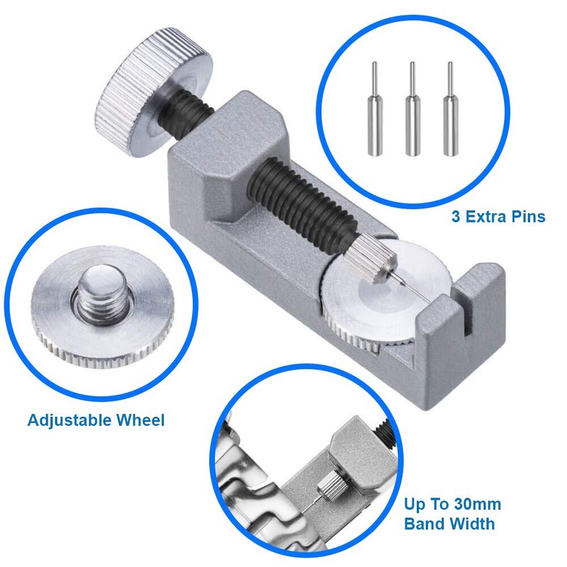 MMOBIEL Watchmaker Tool Watch Bracelet Repair Kit 24 in 1