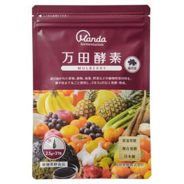 万田 Enzyme Mulberry mulberry Minutes Bao Type/oz. (2.5 G) x 31 Bao)