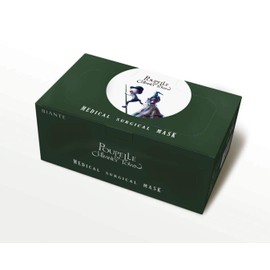 BIANTE "Pupel in Entsu Town" Design, Medical Use, Non-Woven Mask, YY0469-2011 Certified, Standard Size: Box of 50