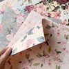 TOHYAN A4 Double-sided Design Paper, Floral Pattern, 90 Fine Paper,