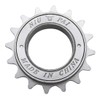 ZHIQIU 16T Bicycle Anti-Rust Freewheel for 1 Speed (16T-Silver)