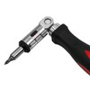 tooloflife Ratchet Screwdriver 180° Rotating Ratchet Screwdriver Adjustable Hand Tools