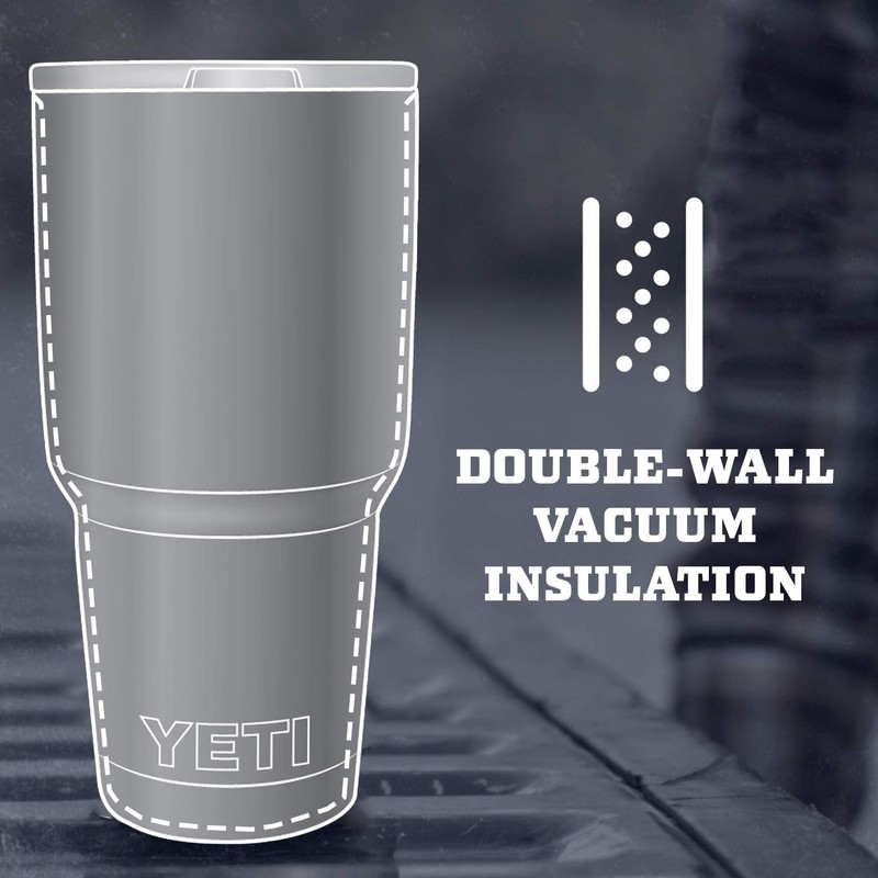 YETI Rambler 30 oz Tumbler, Stainless Steel, Vacuum Insulated with