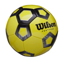 Wilson Pentagon Football Size 5 Yellow/Black