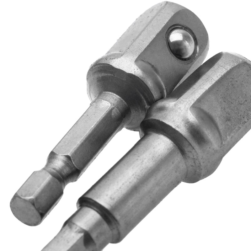 Dophee 8Pcs Socket Adapter Impact Hex Shank Drill Bits Power