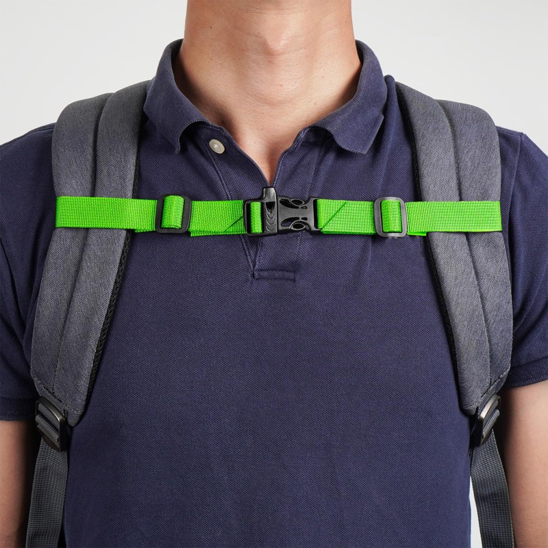 FLYAMAPIRIT Adjustable Chest Strap for Backpack, 2 Pack Backpack Straps