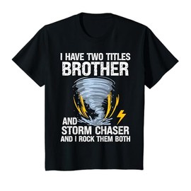Kids kids storm chaser tornado boys Storm chasing T-Shirt