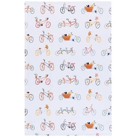 Jubilee Danica Kitchen Towel Cotton Dishtowel - Blue, 18 x 28in