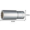 TONE Deep Socket (12 Square) 4D-24L Insertion Angle 0.5 inch