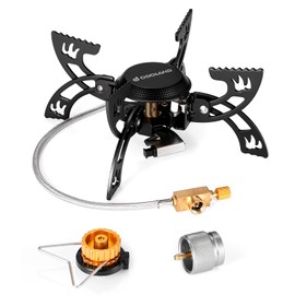 Odoland 3800W Windproof Camping Gas Stove Portable Collapsible Outdoor Camping Stove