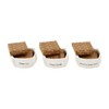 Mud Pie Circa SOAP Dish Set, Clean Break