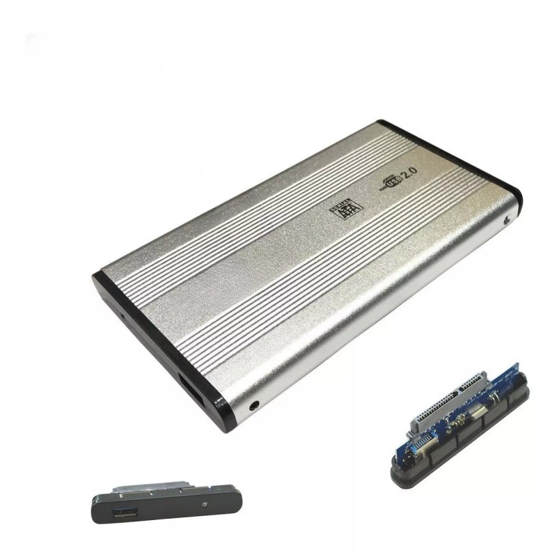 EGTMA Gabinete Case 2.5 Disco Duro Sata Usb 2.0