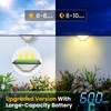 Solpex Solar Step Lights, 33 LEDs Solar Deck Lights Outdoor