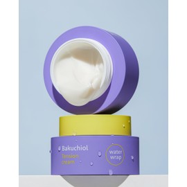 CHARMZONE Bakuchiol WaterWrap Tension Cream – Korean Skincare Retinol Alternative with 99% Bakuchiol, Pore Refining, 8-Layer Hyaluronic Acid for Firming, Anti-Aging, Hydration (1.69 fl. oz / 50 ml)