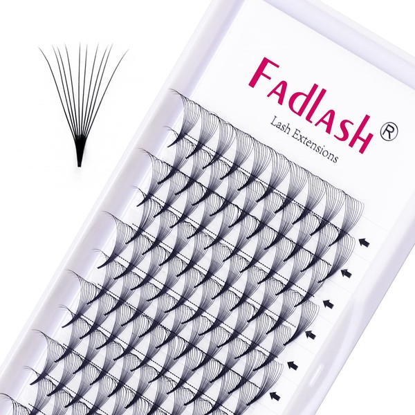 Premade Lash Fans 10D 0.07 Volume Lash Extensions Russian Premade