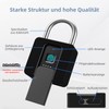 Padlock Fingerprint, Anweller Padlock, Weatherproof Padlock with Protective Case, Fingerprint