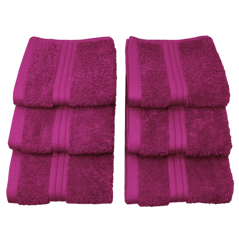 Lashuma Small Towels, 30 x 30 cm, Set of 6,