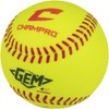 CHAMPRO GEM 12" Softball for Pitching Machine Use and Training