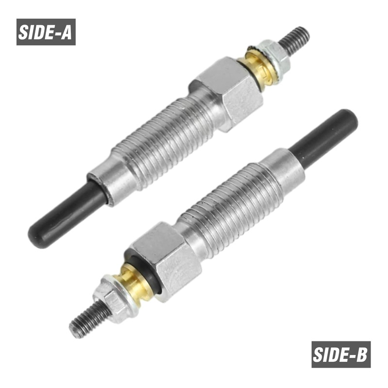 UOIENRT 4pcs 15521-65512 Glow Plug Replacement for Kubota V1402 V1702