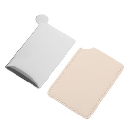 SAFIGLE Stainless Steel Makeup Mixing Palette Durable Cosmetics Mixing Plate for Liquid Foundation Shade Blending Essential Tool for Accurate Color Matching Your Makeup Kit