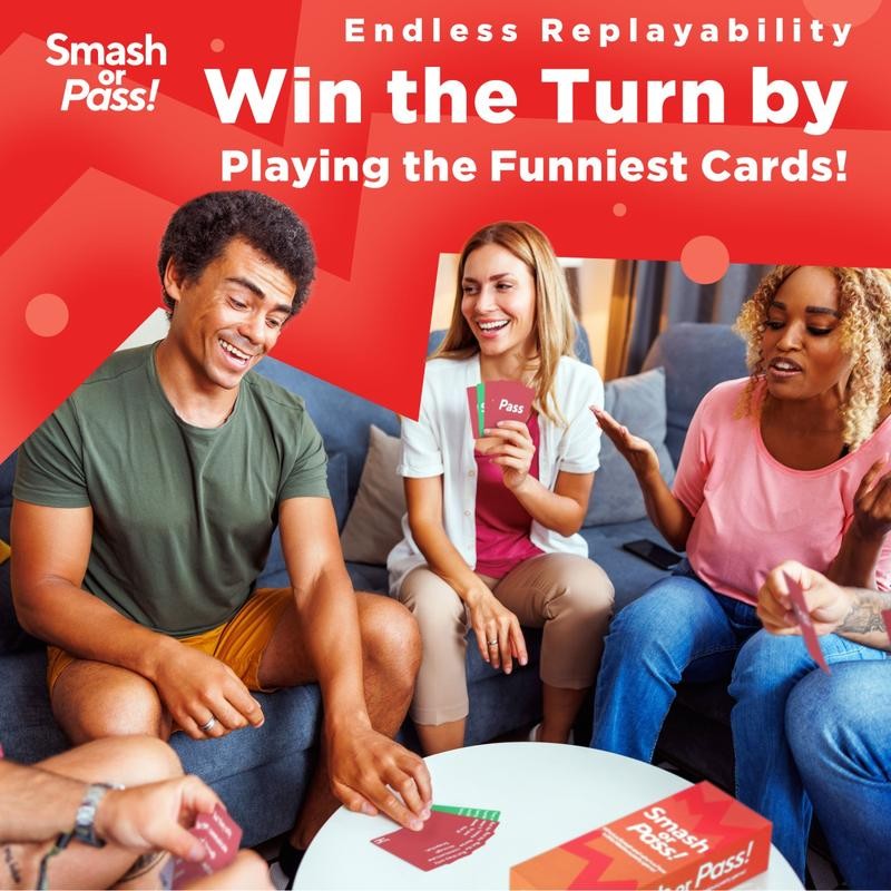 Smash or Pass - The Hilarious Game Night Adult Card