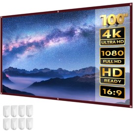 Projection Screen for Projector, Home Cinema and Presentation