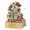 AKOGD Windmill Music Box Building Blocks, 799 Pieces Street View