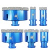 Diamond Core Drill Bit Set-4/5" 1" 1-1/4" 2" 3" 3-1/2"