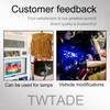 TWTADE 10Pcs Round Rocker Switch ON Off Switch 12V Toggle