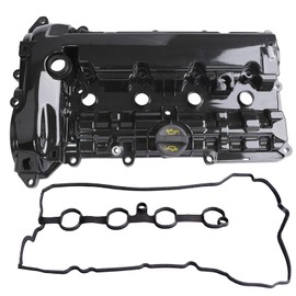 Aluminum Valve Cover Compatible with 2014 2015 2016 2017 2018 2019 2020 Mazda 3 6 CX-30 CX-5 2.5L L4 Replace PY0110210A