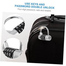 SHINEOFI Combination Lock Convenient Padlock for Mailboxes Cabinets Durable Construction Lightweight Easy to Use Secure Your Belongings