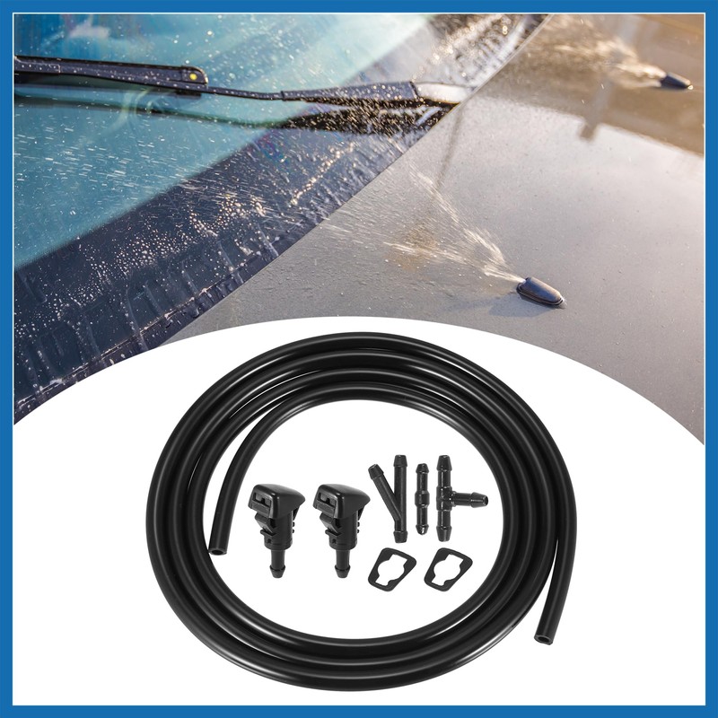 A ABSOPRO Front Windshield Wiper Nozzles Kit for Mitsubishi Eclipse