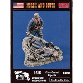 VER1615 54mm Verlinden North and South Vignette - Close Combat [MODEL BUILDING KIT]