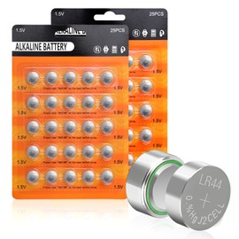 kunying 50 Pack LR44 Batteries, AG13 357 303 SR44 a76 Lr44 Button Cell Batteries, 1.5v Batteries Long Lasting Power for Glucometers, Watches, Toys