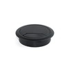 Emuca - Round built-in Ø3,14 inch (Ø80mm) grommets for table/desk/worktop,