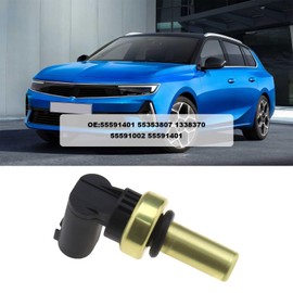 SG Store Engine Coolant Temperature Sensor with Gasket 55591401 55353807 1338370 55591002 Compatible with Opel Cascada Astra HJ Corsa DE Insignia A