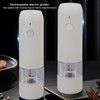 Electric Pepper Grinder Adjustable Coarseness Portable Pepper Mill for Pepper