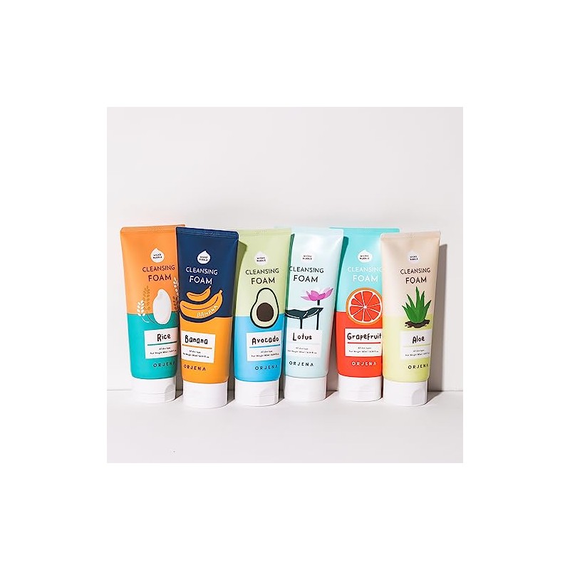 ORJENA Smile Day Cleansing Foam Avocado 180ml – Espuma Limpiadora