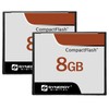 Synergy Digital 8GB Compact Flash Memory Cards, Compatible with Olympus