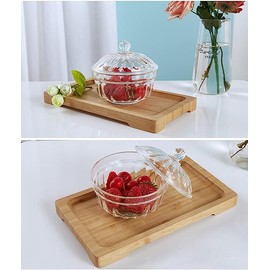 123Arts Plastic Candy Dish, Sugar Bowl, Spice Jar, Storage Pot with Lid